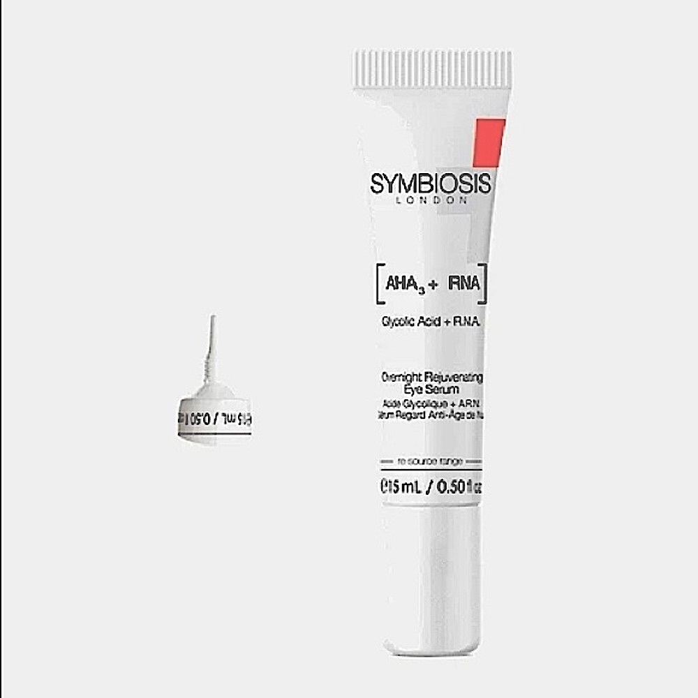 Symbiosis London Overnight Rejuvenating Glycolic Acid & R.N.A Eye Serum cream